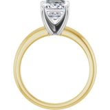 14K Yellow/White Gold 2 1/2 CTW Lab-Grown Diamond Engagement Ring