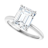 14K White Gold 2 1/2 CTW Lab-Grown Diamond Engagement Ring