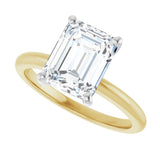 14K Yellow/White Gold 2 1/2 CTW Lab-Grown Diamond Engagement Ring