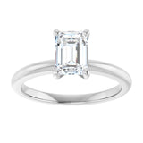 14K White Gold 1 1/4 CTW Lab-Grown Diamond Engagement Ring