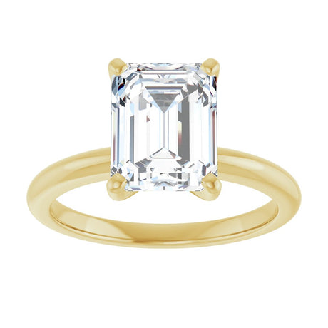 14K Yellow Gold 2 1/2 CTW Lab-Grown Diamond Engagement Ring