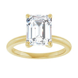 14K Yellow Gold 2 1/2 CTW Lab-Grown Diamond Engagement Ring