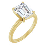 14K Yellow Gold 2 1/2 CTW Lab-Grown Diamond Engagement Ring