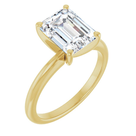 14K Yellow Gold 2 1/2 CTW Lab-Grown Diamond Engagement Ring