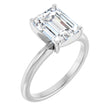 14K White Gold 2 1/2 CTW Lab-Grown Diamond Engagement Ring