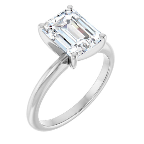 14K White Gold 2 1/2 CTW Lab-Grown Diamond Engagement Ring