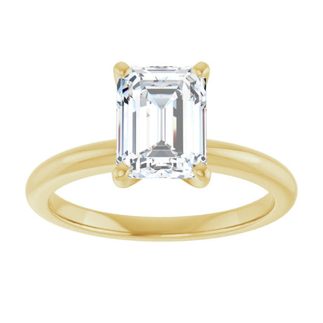 14K Yellow Gold 1 3/4 CTW Lab-Grown Diamond Engagement Ring