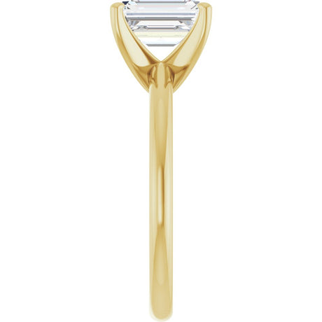 14K Yellow Gold 1 3/4 CTW Lab-Grown Diamond Engagement Ring