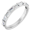 14K White 1/2 CTW Natural Diamond Anniversary Band