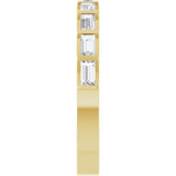 14K Yellow 1/2 CTW Natural Diamond Anniversary Band