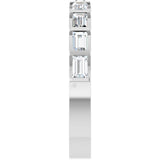 14K White 5/8 CTW Natural Diamond Anniversary Band