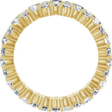 14K Yellow 1 3/4 CTW Lab-Grown Diamond Eternity Band