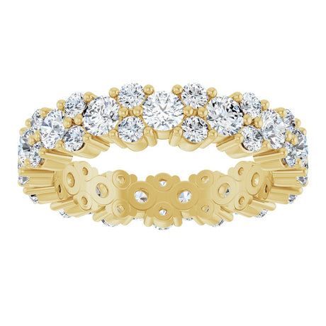 14K Yellow 1 3/4 CTW Lab-Grown Diamond Eternity Band