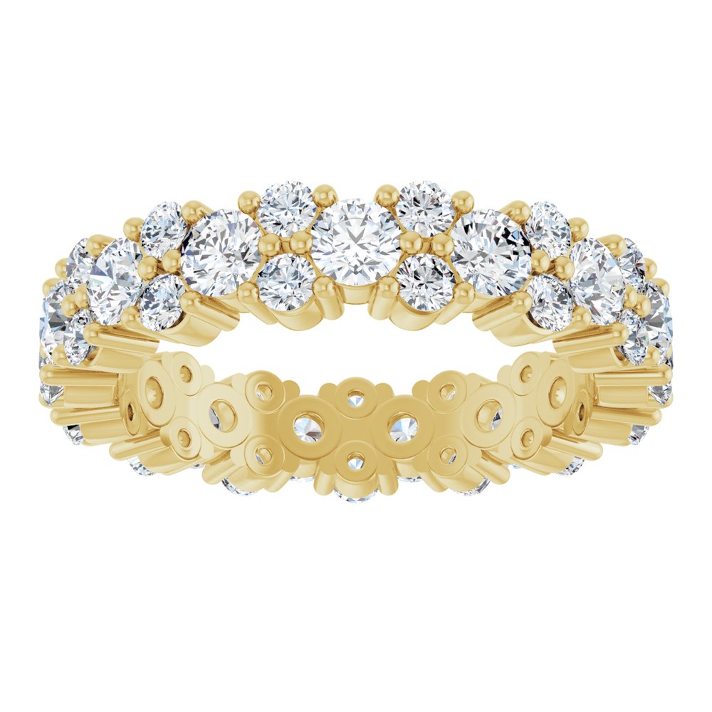 14K Yellow 1 3/4 CTW Lab-Grown Diamond Eternity Band