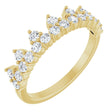 14K Yellow Gold 5/8 CTW Lab-Grown Diamond Stackable Ring