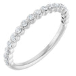 14K White Gold 1/5 CTW Lab-Grown Diamond Anniversary Band