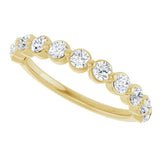 14K Yellow Gold 5/8 CTW Lab-Grown Diamond Anniversary Band