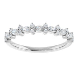 14K White Gold 1/3 CTW Lab-Grown Diamond Anniversary Band