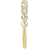 14K Yellow Gold 5/8 CTW Lab-Grown Diamond Anniversary Band