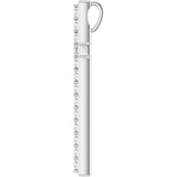 14K White Gold 5/8 CTW Natural Diamond Cross Pendant