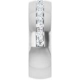 14K White Gold 1 CTW Lab-Grown Diamond Band