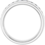 14K White Gold 1 CTW Lab-Grown Diamond Band