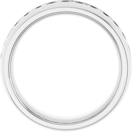 14K White Gold 1 CTW Lab-Grown Diamond Band