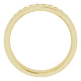 14K Yellow Gold 1/2 CTW Natural Diamond Band