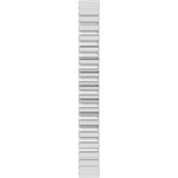 Platinum 2 mm Grooved Half Round Band Size 5.5