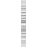 Platinum 2 mm Grooved Half Round Band Size 5.5