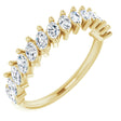 14K Yellow 3/4 CTW Natural Diamond Anniversary Band