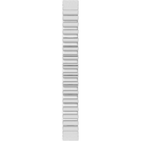 14K White Gold 2 mm Grooved Half Round Band Size 6.5