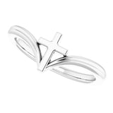 Sterling Silver Cross Ring