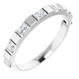 14K White 1/3 CTW Natural Diamond Anniversary Band