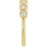 14K Yellow 3/8 CTW Lab-Grown Diamond  Anniversary Band