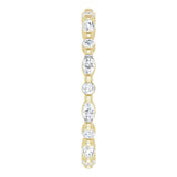 14K Yellow Gold 5/8 CTW Lab-Grown Diamond Eternity Band Size 5.5