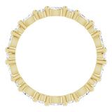 14K Yellow Gold 5/8 CTW Lab-Grown Diamond Eternity Band Size 5.5