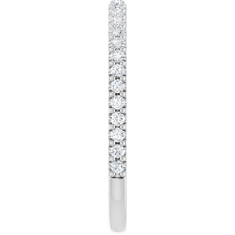 14K White 1/4 CTW Lab-Grown Diamond Anniversary Band