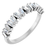 14K White Gold 7/8 CTW Lab-Grown Diamond Anniversary Band