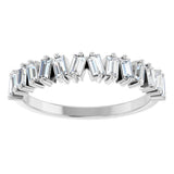 14K Rose 1/2 CTW Natural Diamond Anniversary Band