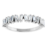 14K White Gold 1/2 CTW Lab-Grown Diamond Anniversary Band