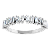 14K White Gold 1/2 CTW Lab-Grown Diamond Anniversary Band