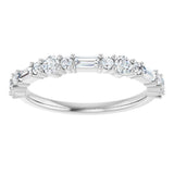 14K White Gold 1/2 CTW Lab-Grown Diamond Anniversary Band