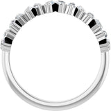 14K White Gold 7/8 CTW Lab-Grown Diamond Anniversary Band