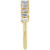 14K Yellow Gold 1/2 CTW Lab-Grown Diamond Anniversary Band