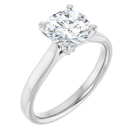 14K White Gold 1 1/2 CTW Lab-Grown Diamond Engagement Ring
