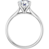 14K White Gold 1 1/2 CTW Lab-Grown Diamond Engagement Ring