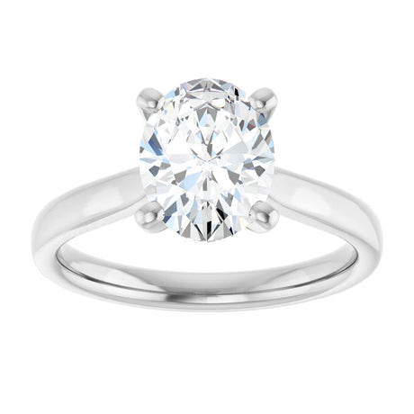 14K White Gold 1 3/4 CTW Lab-Grown Diamond Engagement Ring