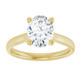 14K Yellow Gold 1 1/2 CTW Lab-Grown Diamond Engagement Ring