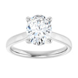 14K White Gold 1 3/4 CTW Lab-Grown Diamond Engagement Ring